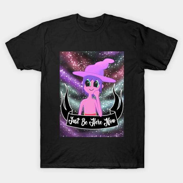 The Midnight Gospel Just Be Here Now T-Shirt by cgouge.art